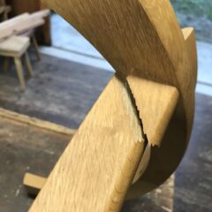 椅子の修理をしました、まだまだ永く使っていただけます